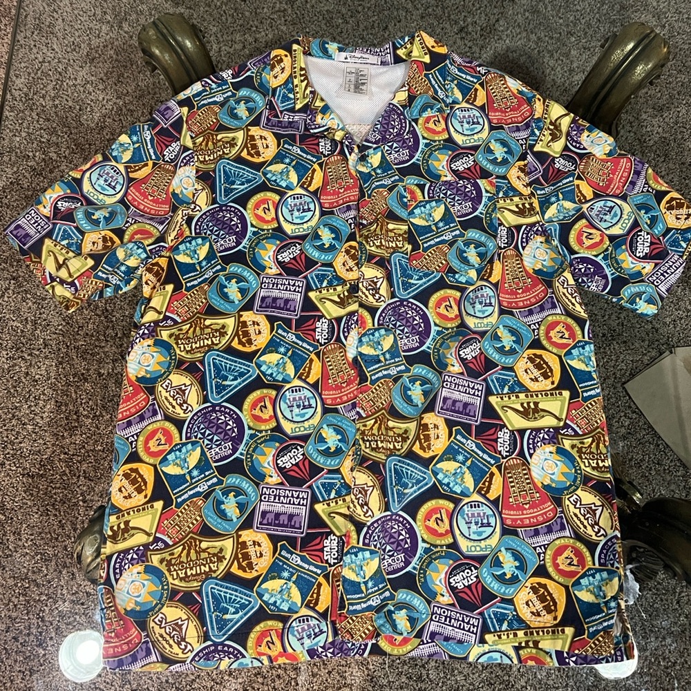 90s Disney Button Up Tee